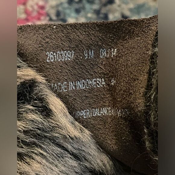 Clarks Minx Judy Leather Lace Up Winter Boots Faux Fur Brown 9 - Picture 8 of 8